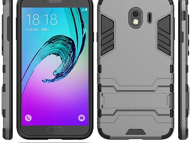 Samsung Galaxy J4 (2018) Iron Armor Plastic Case
