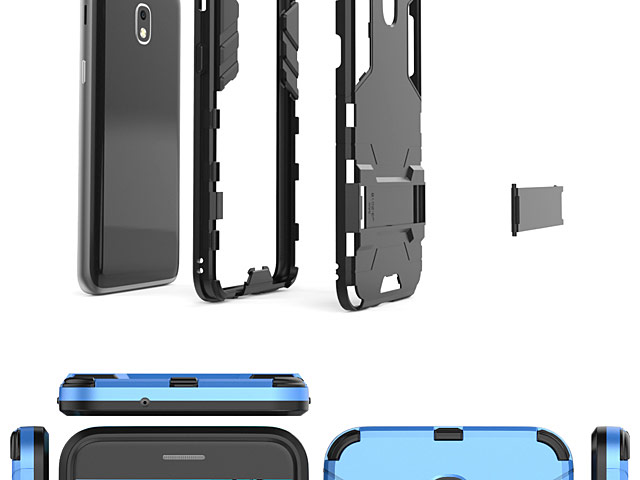 Samsung Galaxy J7 (2018) Iron Armor Plastic Case