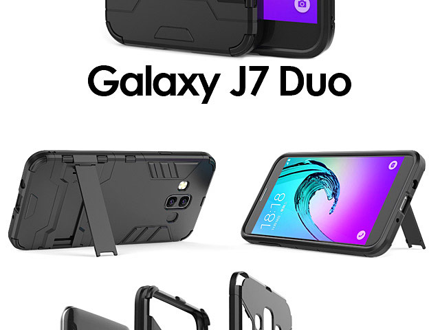 Samsung Galaxy J7 Duo Iron Armor Plastic Case