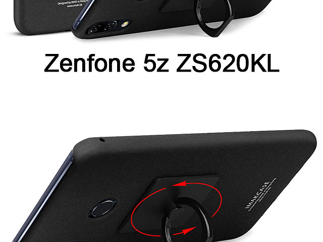 Imak Marble Pattern Back Case for Asus Zenfone 5z ZS620KL