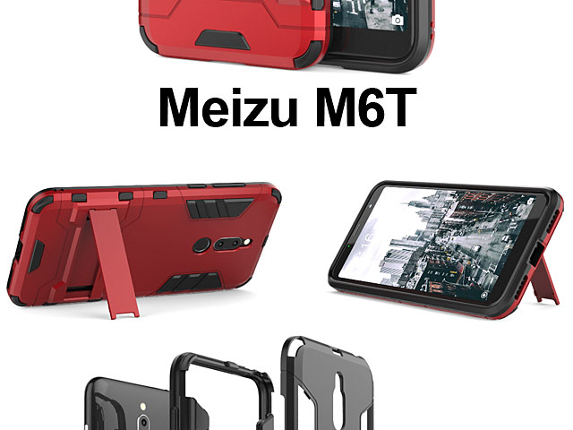 Meizu M6T Iron Armor Plastic Case