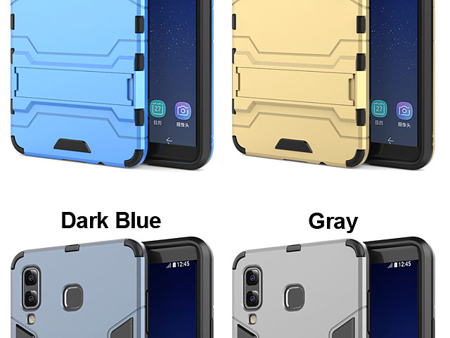 Samsung Galaxy A8 Star (A9 Star) Iron Armor Plastic Case