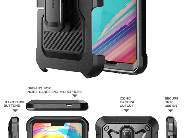 Supcase Unicorn Beetle Pro Rugged Holster Case for OnePlus 6