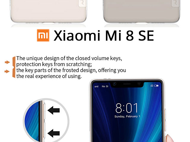 NILLKIN Nature TPU Case for Xiaomi Mi 8 SE