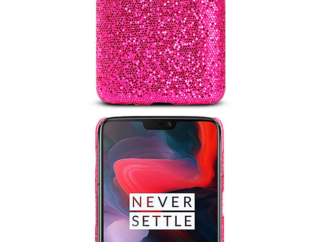 mandig crack pedal OnePlus 6 Glitter Plastic Hard Case
