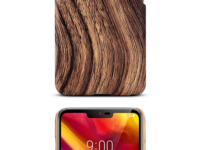 LG G7 ThinQ Woody Patterned Back Case