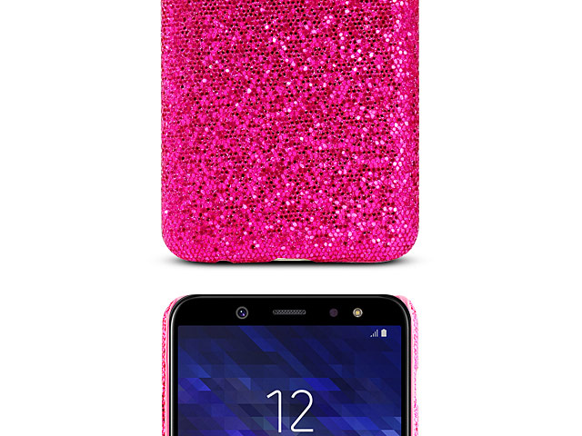 Samsung Galaxy A6 (2018) Glitter Plastic Hard Case