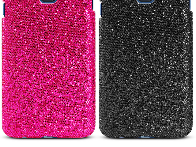 Samsung Galaxy A6+ (2018) Glitter Plastic Hard Case