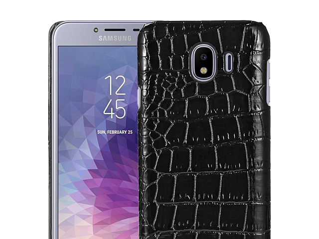 Samsung Galaxy J4 (2018) Crocodile Leather Back Case