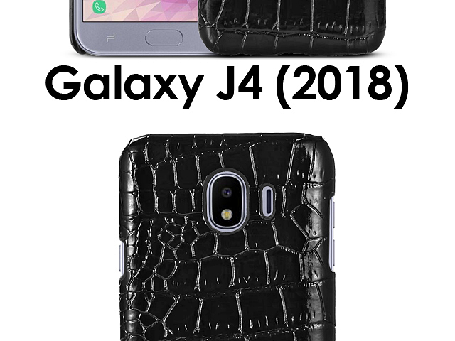 Samsung Galaxy J4 (2018) Crocodile Leather Back Case