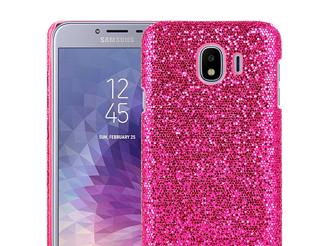De slaapkamer schoonmaken Er is een trend regel Samsung Galaxy J4 (2018) Glitter Plastic Hard Case