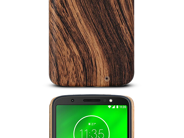 Motorola Moto G6 Plus Woody Patterned Back Case