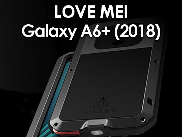 LOVE MEI Samsung Galaxy A6+ (2018) Powerful Bumper Case