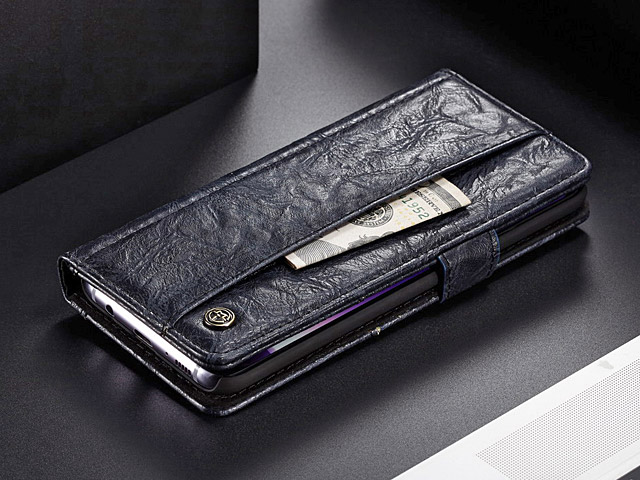 Samsung Galaxy Note9 Coarse Crack Slim Wallet Leather Case