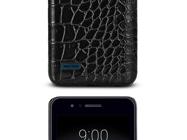 LG K8 (2018) Crocodile Leather Back Case