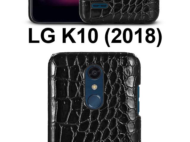 LG K10 (2018) Crocodile Leather Back Case