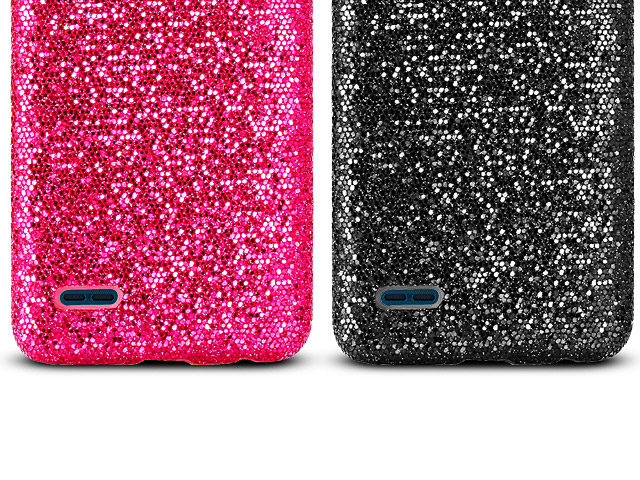 LG K10 (2018) Glitter Plastic Hard Case
