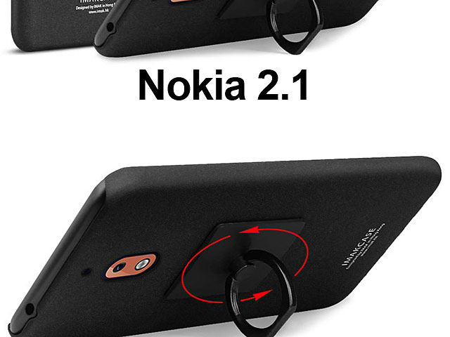 Imak Marble Pattern Back Case for Nokia 2.1