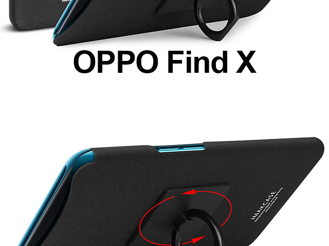 Imak Marble Pattern Back Case for OPPO Find X