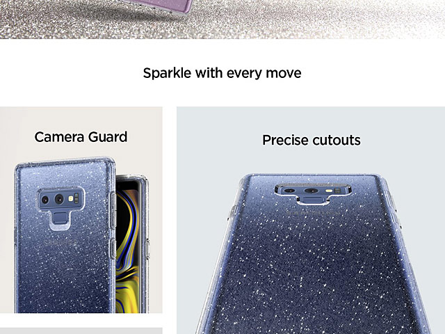 Spigen Liquid Crystal Glitter Soft Case for Samsung Galaxy Note9