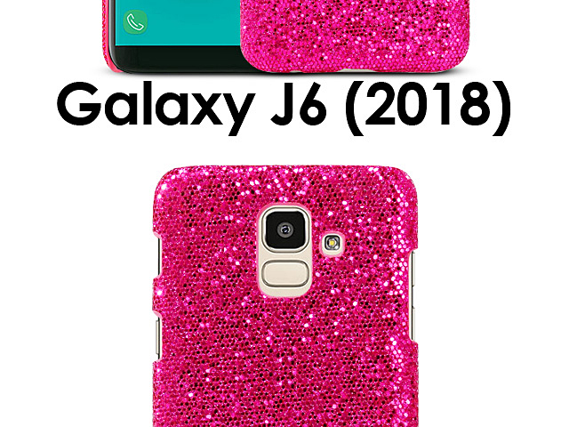 Samsung Galaxy J6 (2018) Glitter Plastic Hard Case