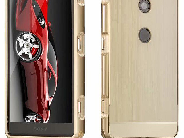 Sony Xperia XZ2 Metallic Bumper Back Case