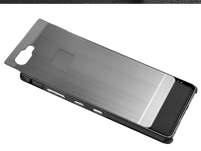 BlackBerry Key2 Metallic Bumper Back Case