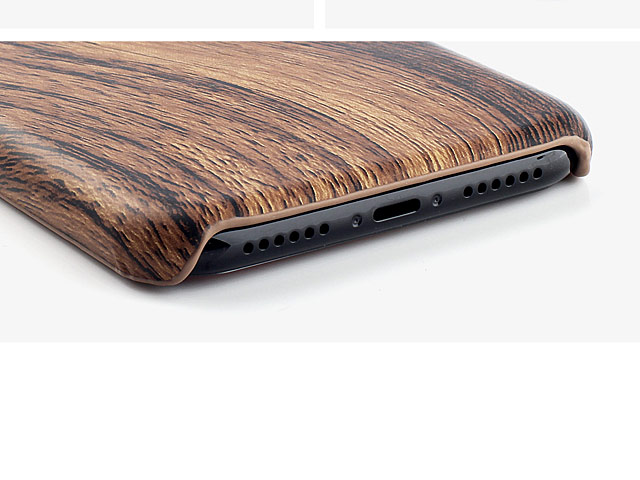 iPhone XS (5.8) Woody Patterned Back Case