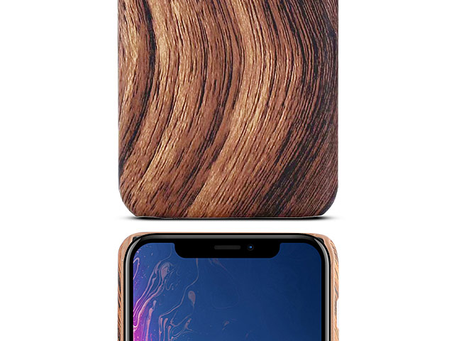 iPhone XR (6.1) Woody Patterned Back Case