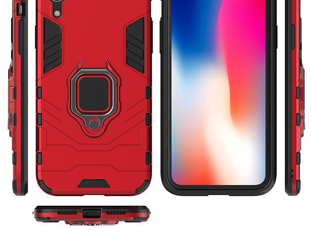 iPhone XR (6.1) Leopard Armor Plastic Case