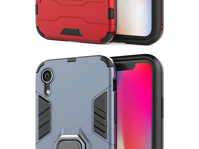 iPhone XR (6.1) Leopard Armor Plastic Case