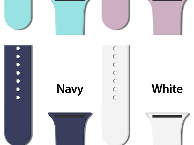 Apple Watch 4 / 5 (40mm) Silicone Watch Band