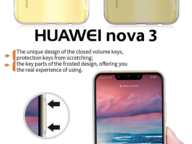 NILLKIN Nature TPU Case for Huawei nova 3
