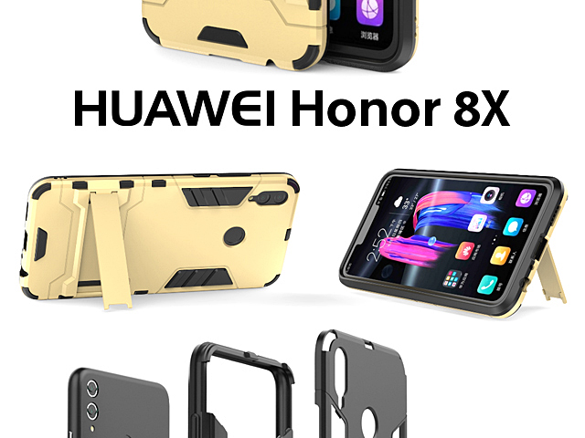 Huawei Honor 8X Iron Armor Plastic Case