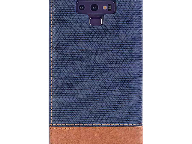 Samsung Galaxy Note9 Two-Tone Leather Flip Case