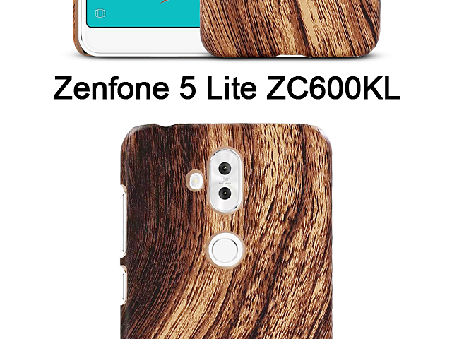 Asus Zenfone 5 Lite ZC600KL Woody Patterned Back Case