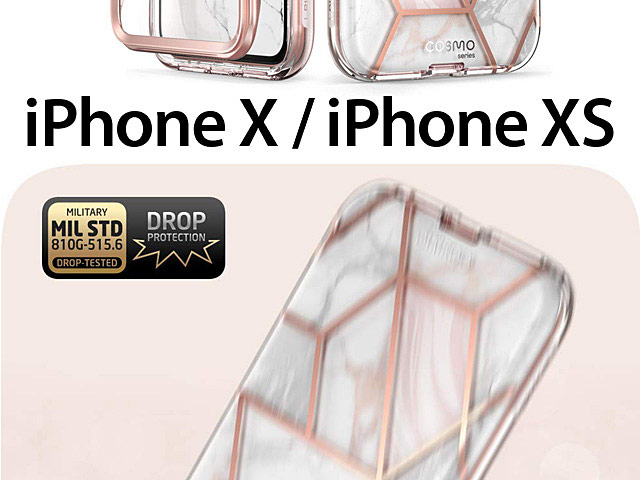 i-Blason Cosmo Slim Designer Case (Marble) for iPhone X / iPhone XS (5.8)