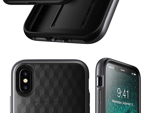 i-Blason Transformer Dual-Layer Holster Case with Kickstand for iPhone X / iPhone XS (5.8)