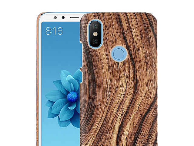 Xiaomi Mi A2 (Mi 6X) Woody Patterned Back Case