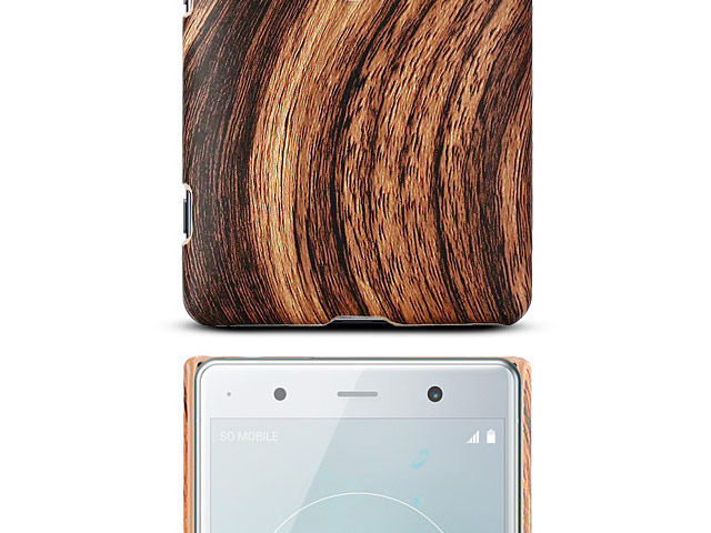Sony Xperia XZ2 Premium Woody Patterned Back Case