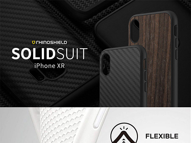 RhinoShield SolidSuit Case for iPhone XR ()