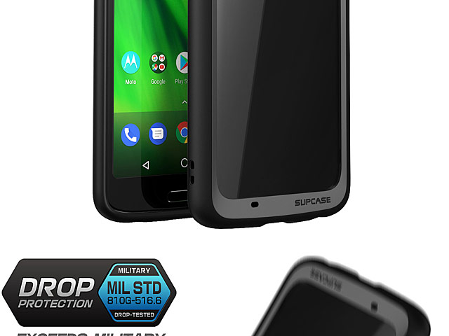 Supcase Unicorn Beetle Hybrid Protective Clear Case for Motorola Moto G6 Plus