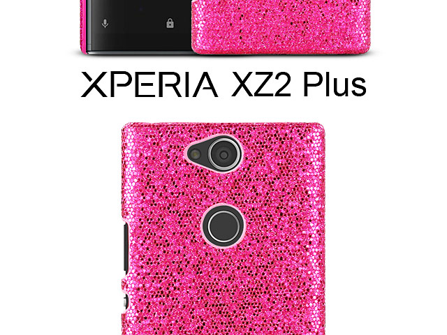 Sony Xperia XA2 Plus Glitter Plastic Hard Case