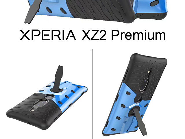 Sony Xperia XZ2 Premium Armor Case with Stand