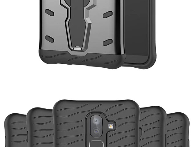 Samsung Galaxy J8 (2018) Armor Case with Stand