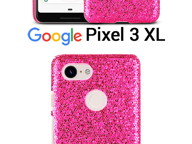 Google Pixel 3 XL Glitter Plastic Hard Case