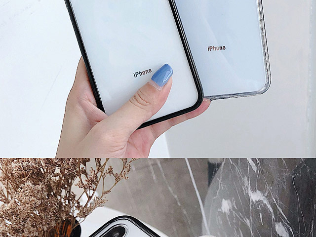 iPhone XS (5.8) Crystal Glass Case