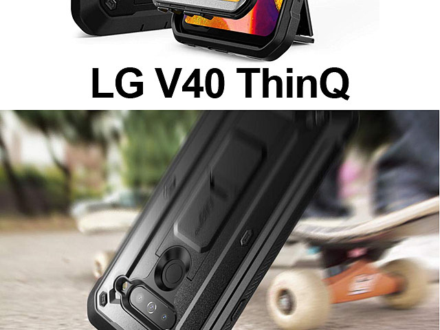 Supcase Unicorn Beetle Pro Rugged Holster Case for LG V40 ThinQ