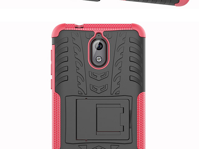 Nokia 3.1 Hyun Case with Stand