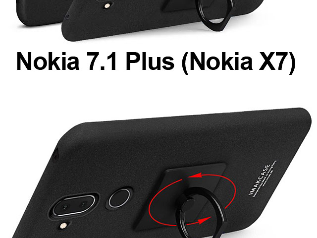 Imak Marble Pattern Back Case for Nokia 7.1 Plus (Nokia X7)